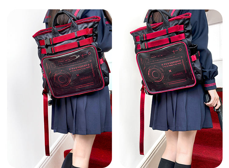 【予約】浮遊猫 「機能」痛バッグ リュック