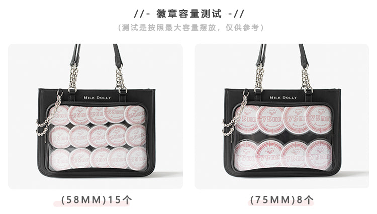 【予約】浮遊猫 「チェック柄」痛バッグ 2wayトート レザー