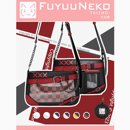 【予約】浮遊猫 「大正」痛バッグ ショルダーバッグ