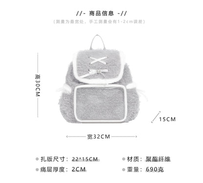 【予約】浮遊猫 「綿綿」ふわふわリュック 痛バッグ