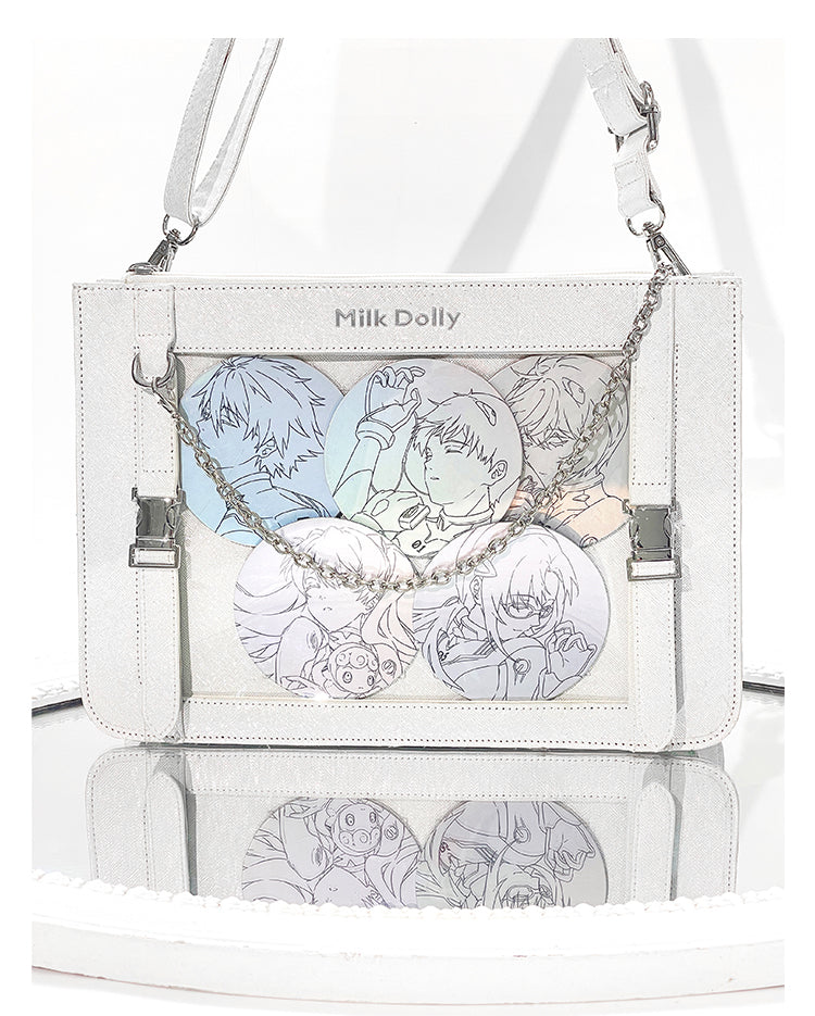 【予約】浮遊猫 「キラー」痛バッグ ショルダーバッグ