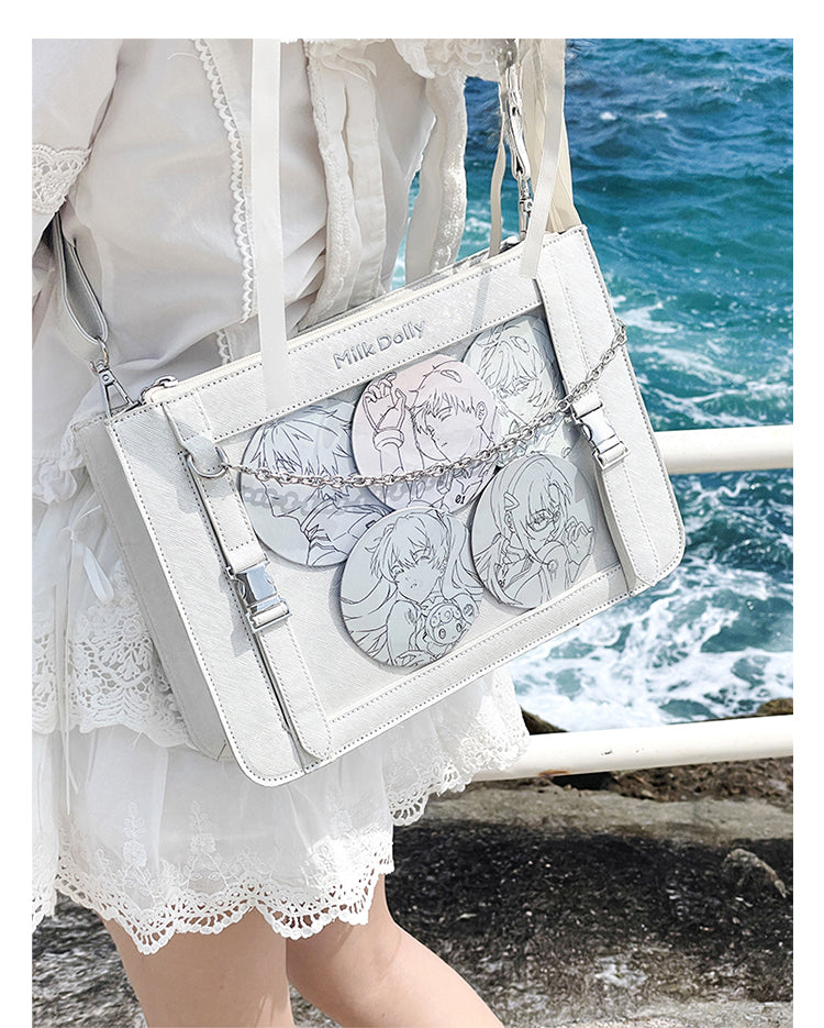 【予約】浮遊猫 「キラー」痛バッグ ショルダーバッグ