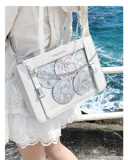 【予約】浮遊猫 「キラー」痛バッグ ショルダーバッグ