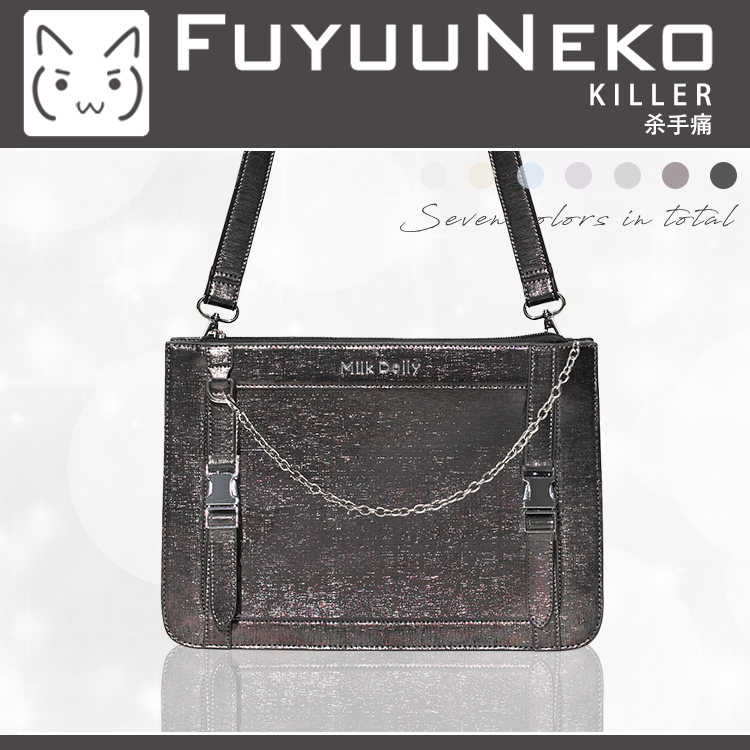 【予約】浮遊猫 「キラー」痛バッグ ショルダーバッグ