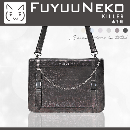 【予約】浮遊猫 「キラー」痛バッグ ショルダーバッグ