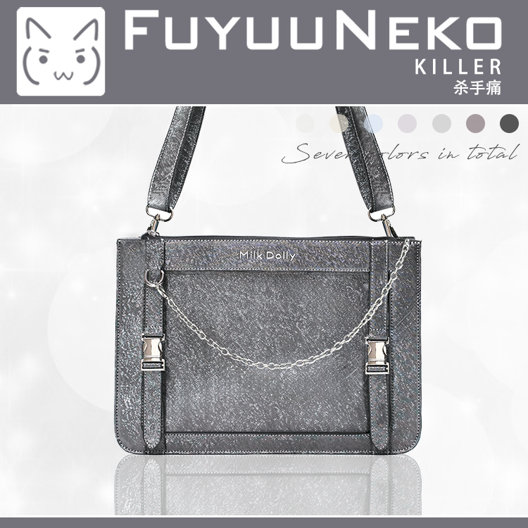 【予約】浮遊猫 「キラー」痛バッグ ショルダーバッグ