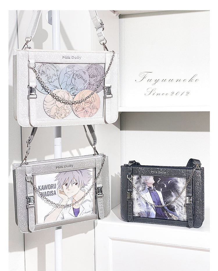 【予約】浮遊猫 「キラー」痛バッグ ショルダーバッグ