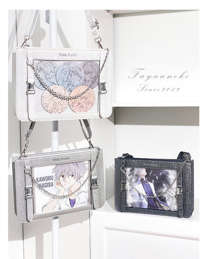 【予約】浮遊猫 「キラー」痛バッグ ショルダーバッグ