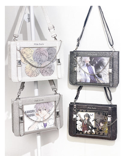 【予約】浮遊猫 「キラー」痛バッグ ショルダーバッグ