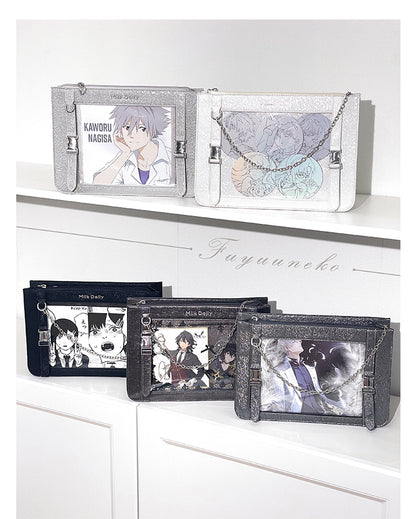 【予約】浮遊猫 「キラー」痛バッグ ショルダーバッグ