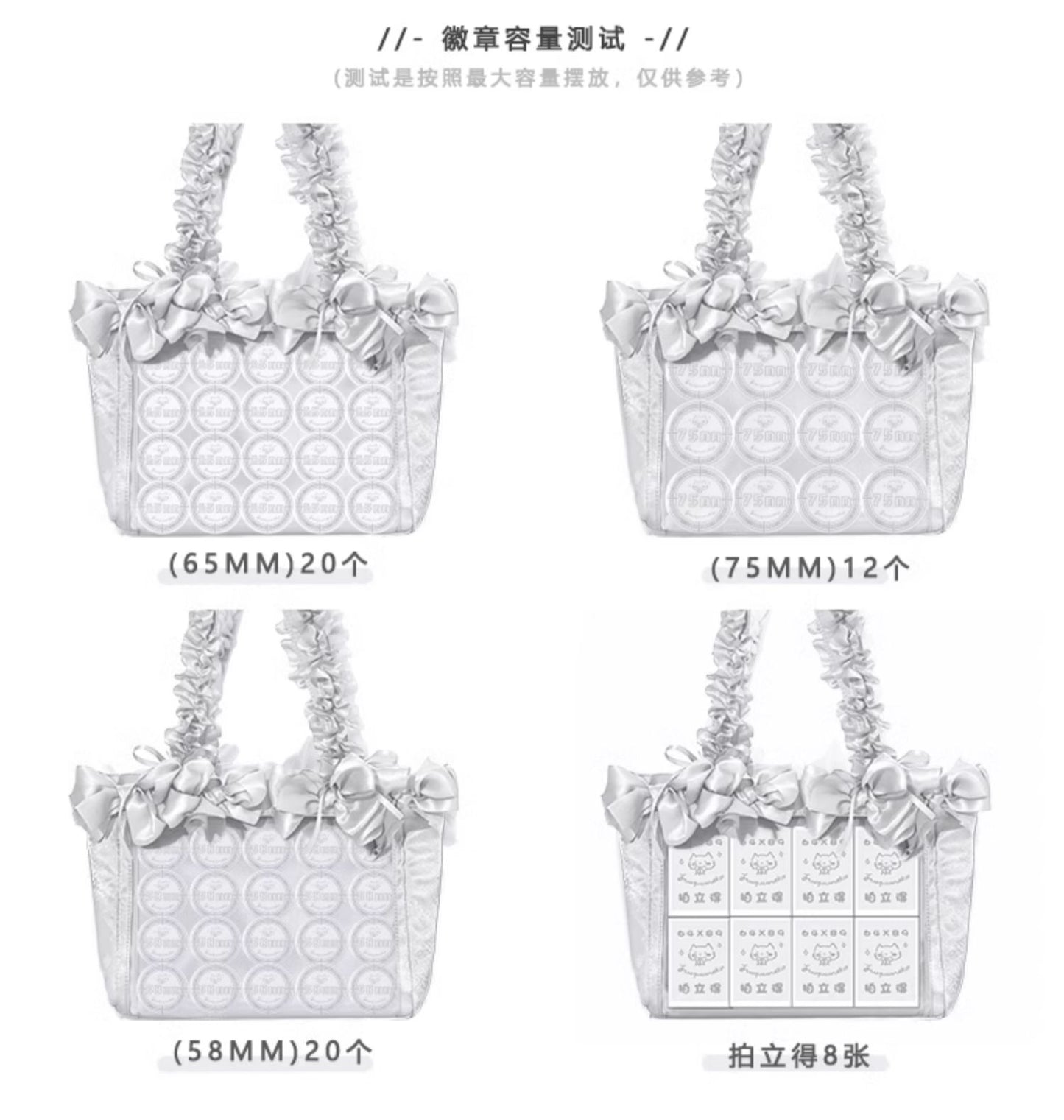 【予約】浮遊猫 「薔薇花序」痛バッグ 2wayトートバッグ