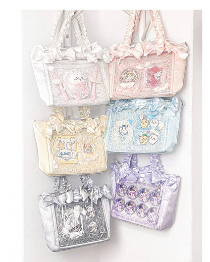 【予約】浮遊猫 「薔薇花序」痛バッグ 2wayトートバッグ