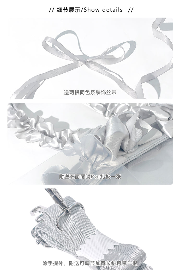 【予約】浮遊猫 「薔薇花序」痛バッグ 2wayトートバッグ