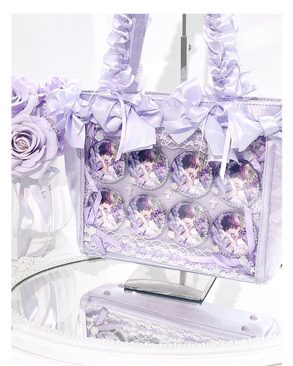 【予約】浮遊猫 「薔薇花序」痛バッグ 2wayトートバッグ