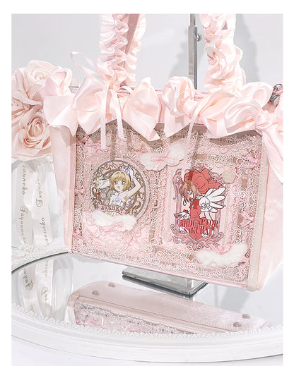 【予約】浮遊猫 「薔薇花序」痛バッグ 2wayトートバッグ