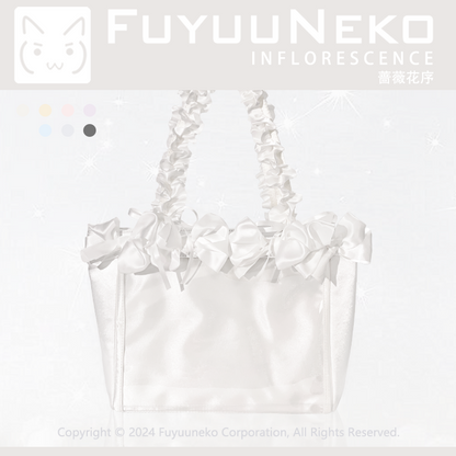 【予約】浮遊猫 「薔薇花序」痛バッグ 2wayトートバッグ