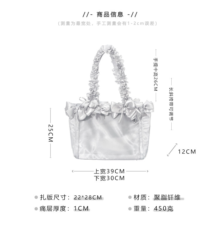 【予約】浮遊猫 「薔薇花序」痛バッグ 2wayトートバッグ