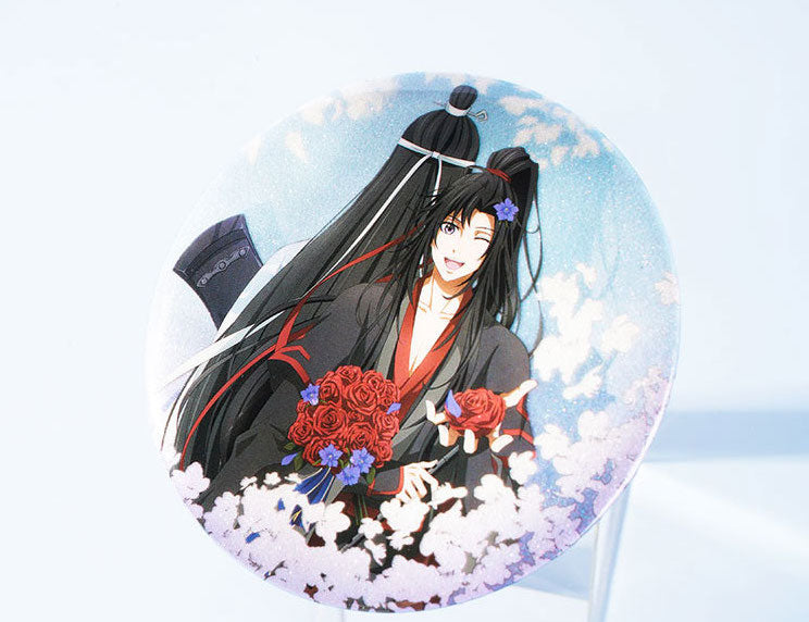 【予約】KAZE 『魔道祖師』アニメ 正版グッズ 魏無羡バースデー記念 缶バッジ