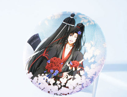 【予約】KAZE 『魔道祖師』アニメ 正版グッズ 魏無羡バースデー記念 缶バッジ