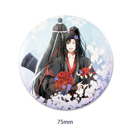【予約】KAZE 『魔道祖師』アニメ 正版グッズ 魏無羡バースデー記念 缶バッジ