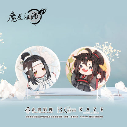 【予約】KAZE 『魔道祖師』アニメ 正版グッズ ぬいぐるみシリーズ缶バッジ