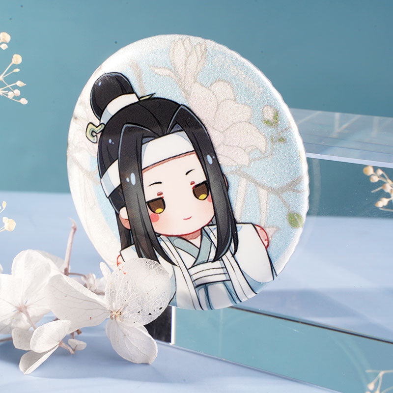 【予約】KAZE 『魔道祖師』アニメ 正版グッズ ぬいぐるみシリーズ缶バッジ