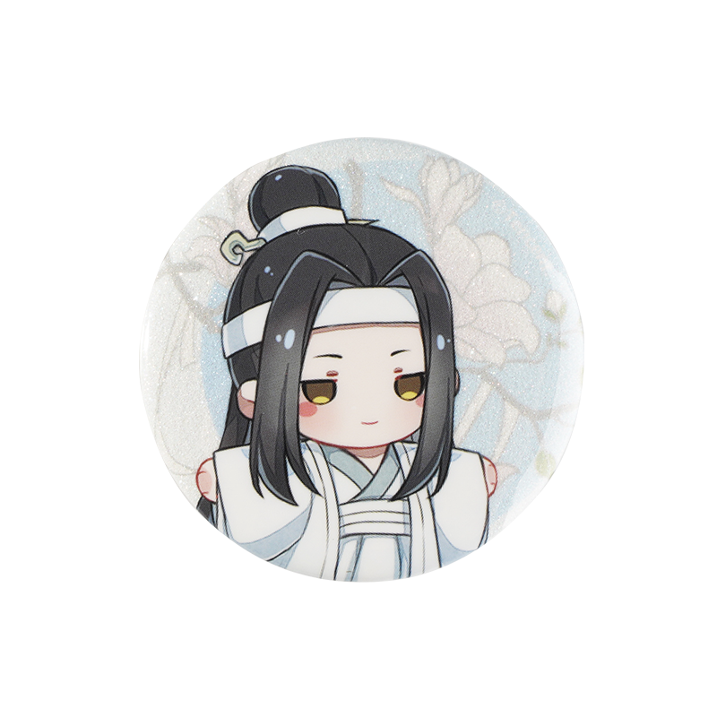 【予約】KAZE 『魔道祖師』アニメ 正版グッズ ぬいぐるみシリーズ缶バッジ