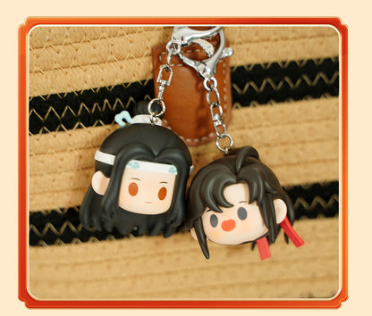 【予約】KAZE 『魔道祖師』アニメ 正版 ふわふわ豆豆シリーズ フィギュアマスコット