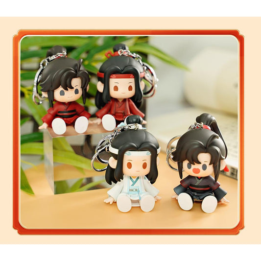 【予約】KAZE 『魔道祖師』アニメ 正版 ふわふわ豆豆シリーズ フィギュアマスコット