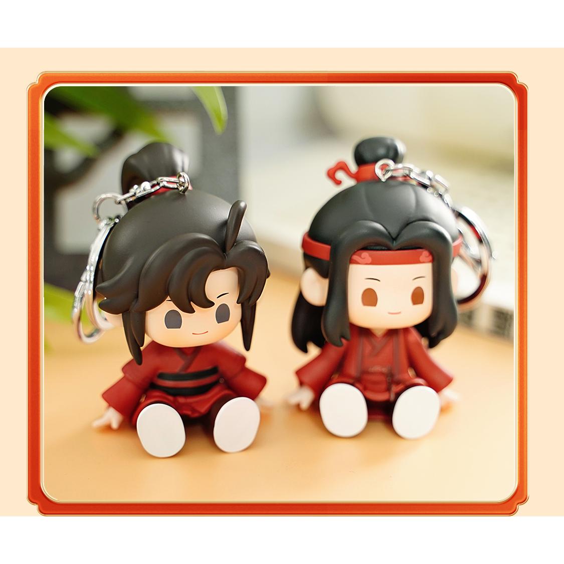 【予約】KAZE 『魔道祖師』アニメ 正版 ふわふわ豆豆シリーズ フィギュアマスコット