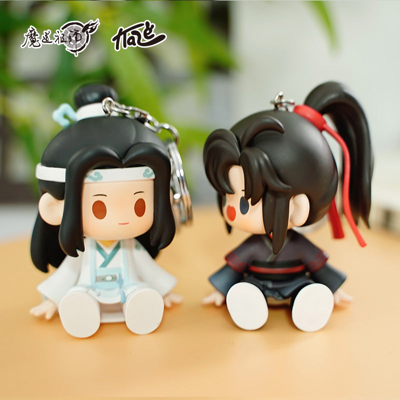 【予約】KAZE 『魔道祖師』アニメ 正版 ふわふわ豆豆シリーズ フィギュアマスコット