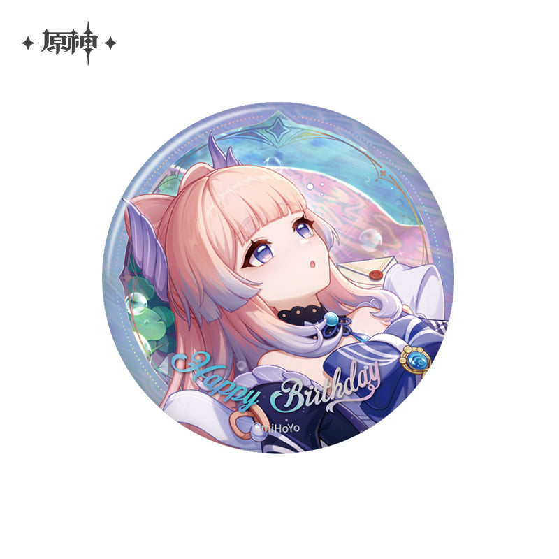 【予約】原神 miHoYo 命定之日シリーズ キャラクター缶バッジ 2025（25年10月以降出荷）
