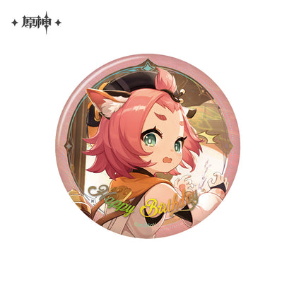 【予約】原神 miHoYo 命定之日シリーズ キャラクター缶バッジ 2025（25年10月以降出荷）