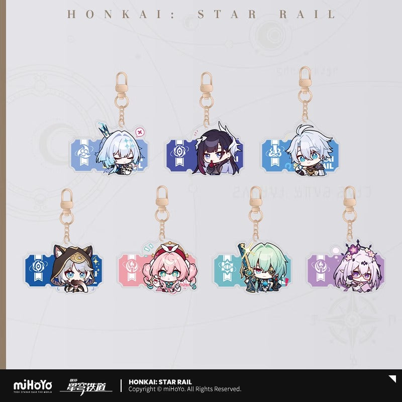 【予約】崩壊スターレイル パムの展覧館シリーズ アクリルチャーム（全47種）