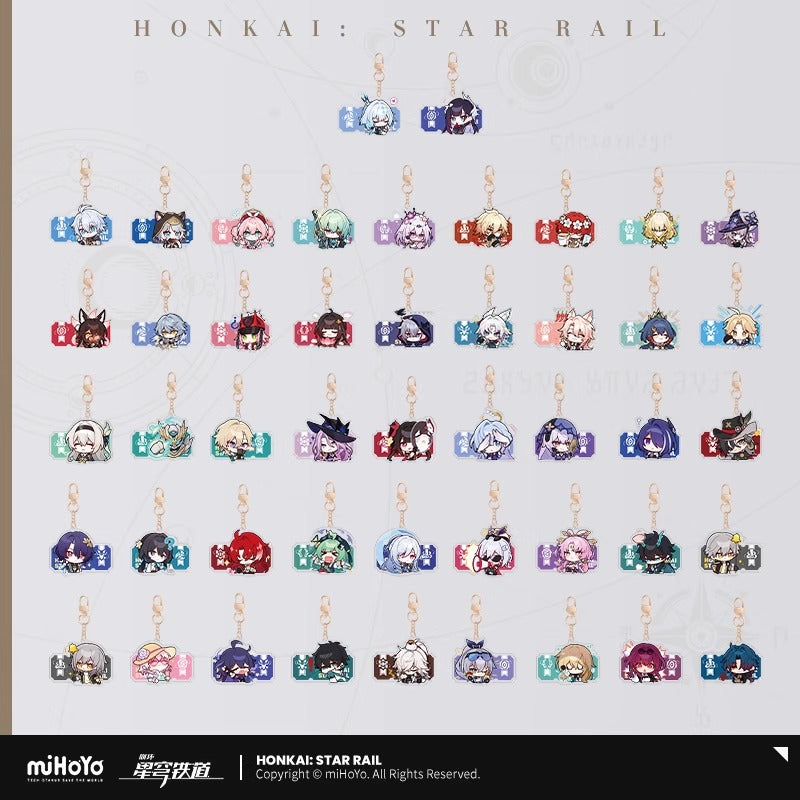 【予約】崩壊スターレイル パムの展覧館シリーズ アクリルチャーム（全47種）