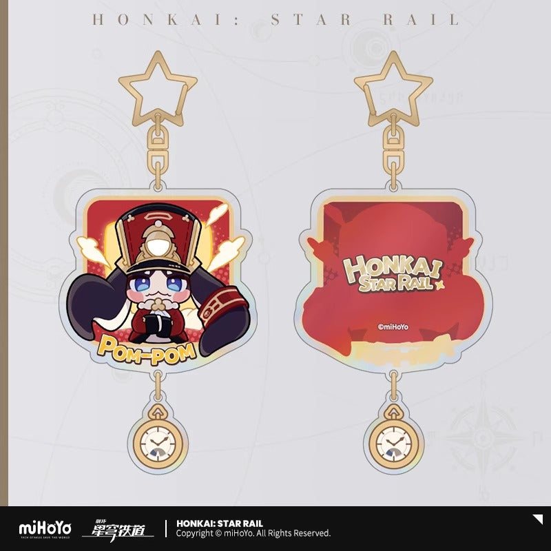 【予約】崩壊スターレイル パムの展覧館シリーズ アクリルキーチェーン