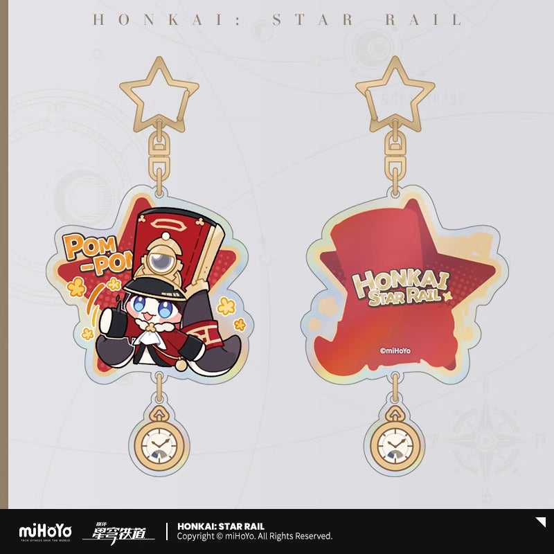 【予約】崩壊スターレイル パムの展覧館シリーズ アクリルキーチェーン