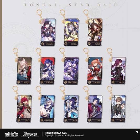 【予約】崩壊スターレイル 立绘シリーズ アクリルチャーム 虚無運命