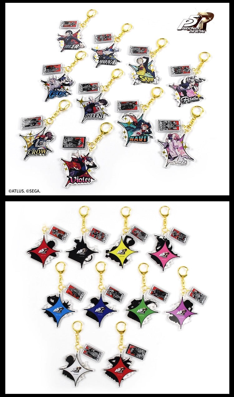 【予約】FANTHFUL 中国限定 P5R ペルソナ5 トレーディングアクリルキーホルダー【1BOX】