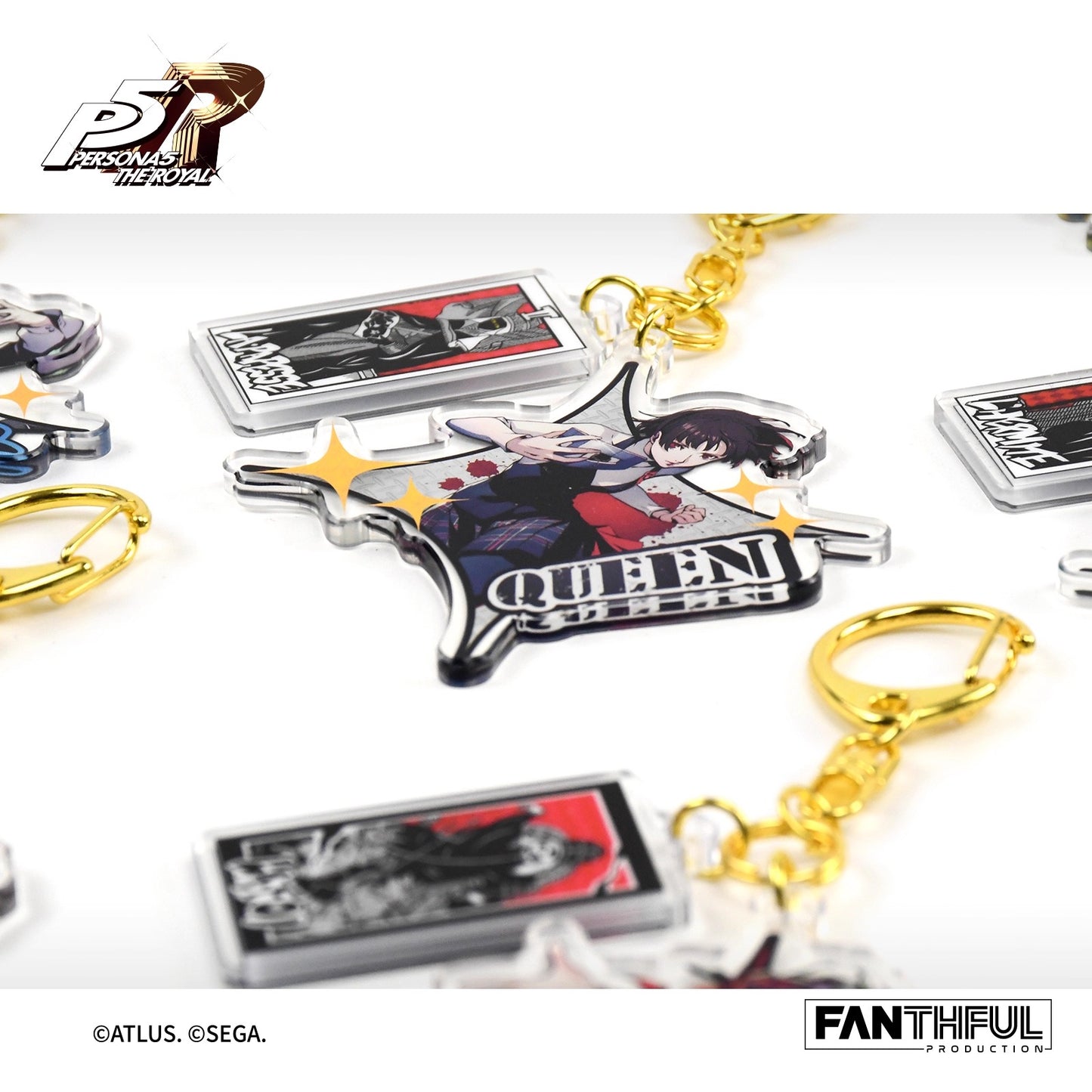 【予約】FANTHFUL 中国限定 P5R ペルソナ5 トレーディングアクリルキーホルダー【1BOX】