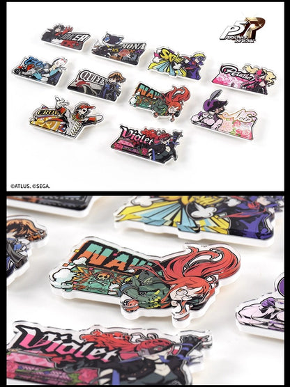 【予約】FANTHFUL 中国限定 P5R ペルソナ5 トレーディングアクリルバッジ【1BOX】