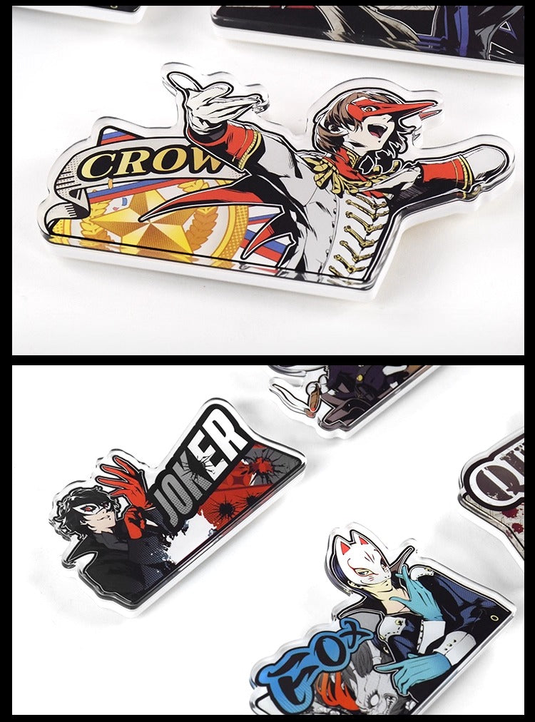 【予約】FANTHFUL 中国限定 P5R ペルソナ5 トレーディングアクリルバッジ【1BOX】