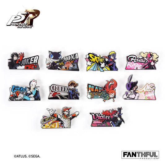 【予約】FANTHFUL 中国限定 P5R ペルソナ5 トレーディングアクリルバッジ【1BOX】
