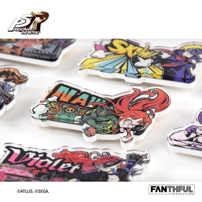 【予約】FANTHFUL 中国限定 P5R ペルソナ5 トレーディングアクリルバッジ【1BOX】