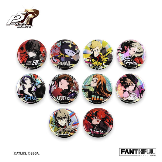 【予約】FANTHFUL 中国限定 P5R ペルソナ5 トレーディング缶バッジ【ランダム１点】