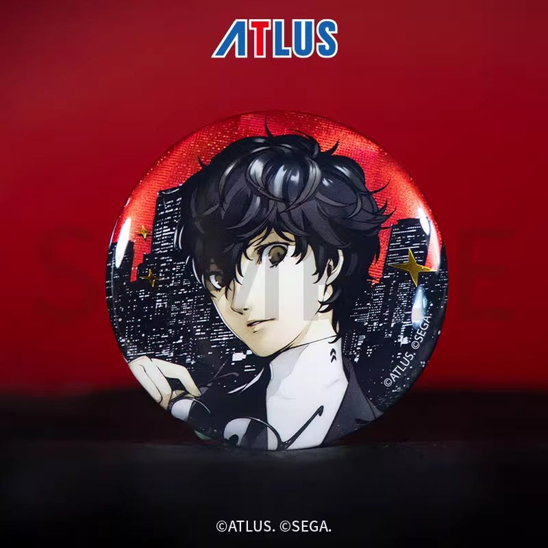 【予約】SEGA Store 中国限定 P5R ペルソナ5 ザ・ロイヤル 缶バッジB 【ランダム１個】
