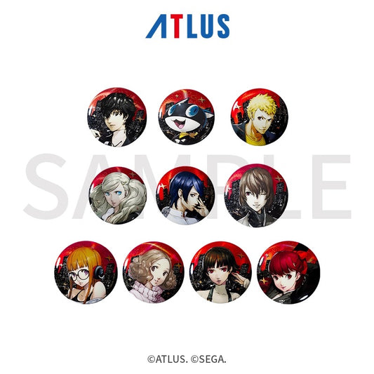 【予約】SEGA Store 中国限定 P5R ペルソナ5 ザ・ロイヤル 缶バッジB 【1BOX】