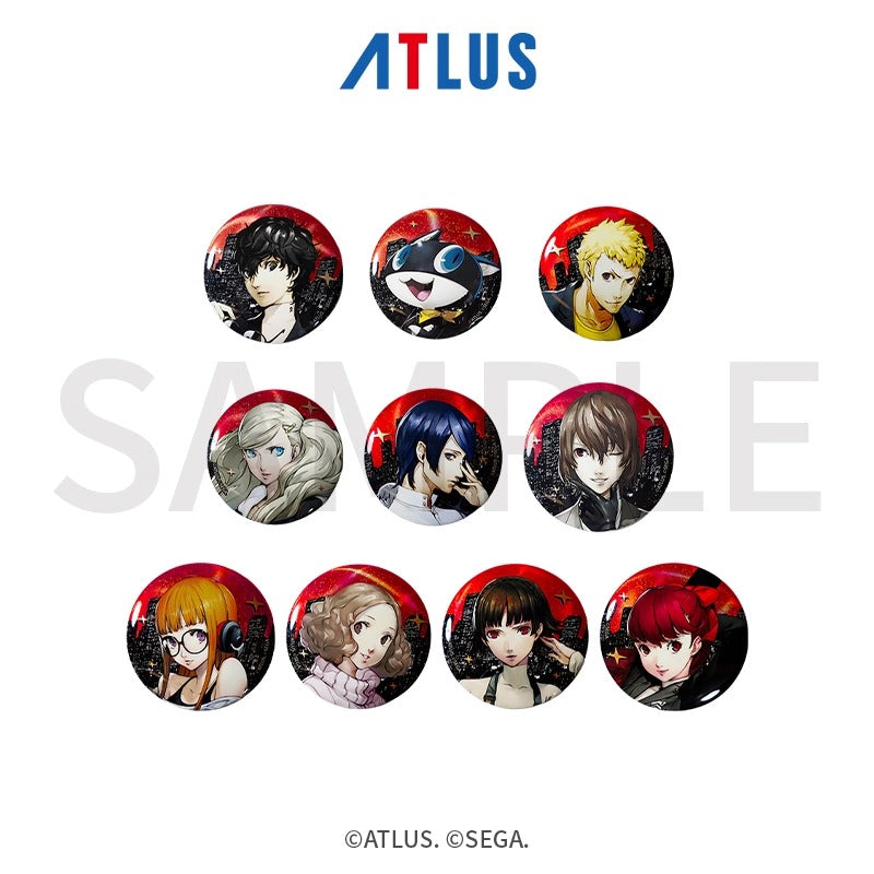 【予約】SEGA Store 中国限定 P5R ペルソナ5 ザ・ロイヤル 缶バッジB 【ランダム１個】