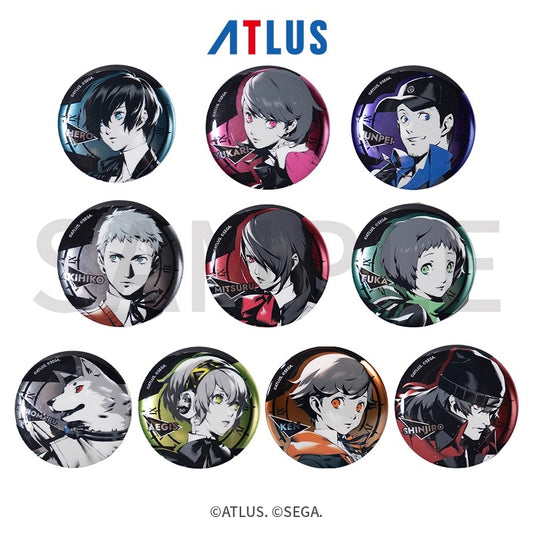 【予約】SEGA Store 中国限定 P3R ペルソナ3 リロード 缶バッジB 【1BOX】