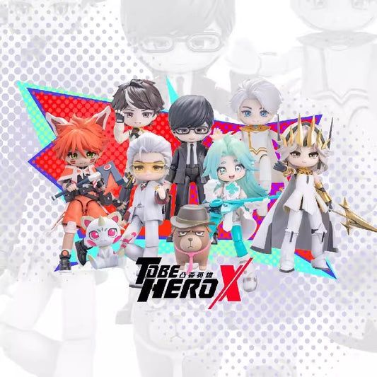 【予約】Bilibili NOVA ARTS TO BE HERO X 信頼序列シリーズ Q版可動フィギュア【7個1BOX（シークレット入り）】